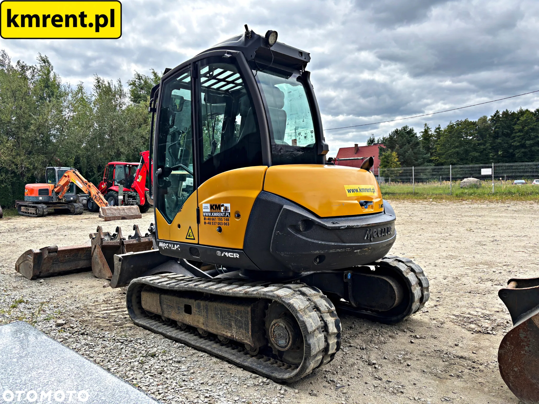 Mecalac 6 MCR MINI KOPARKA 2018r. | JCB 8035 VOLVO ECR 48 25 CAT 308 KUB - 16