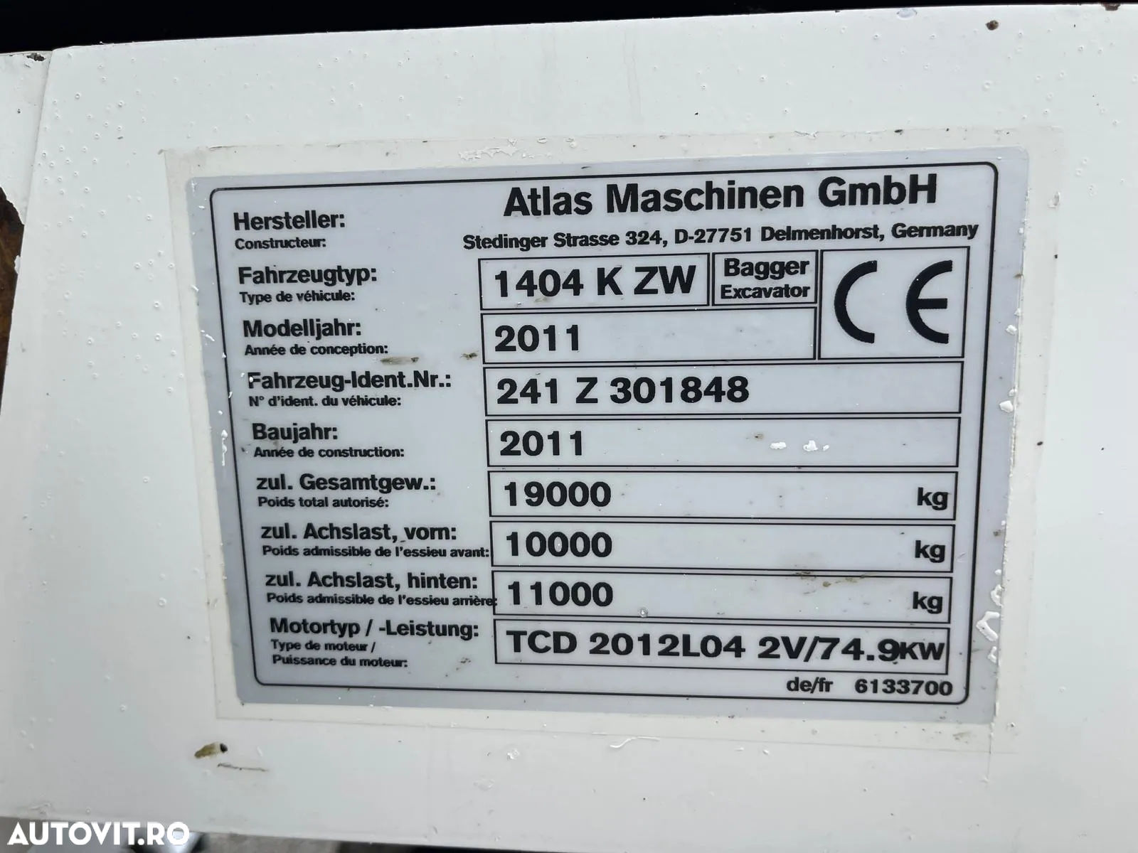 Atlas 1404KZW - 26