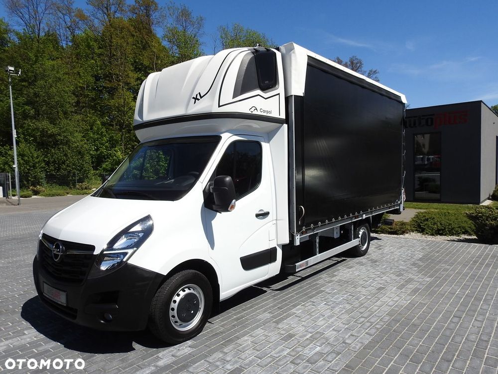 Opel MOVANO PLANDEKA WINDA 9 PALET WEBASTO TEMPOMAT KLIMATYZACJA LEDY PNEUMATYKA  165KM - 7