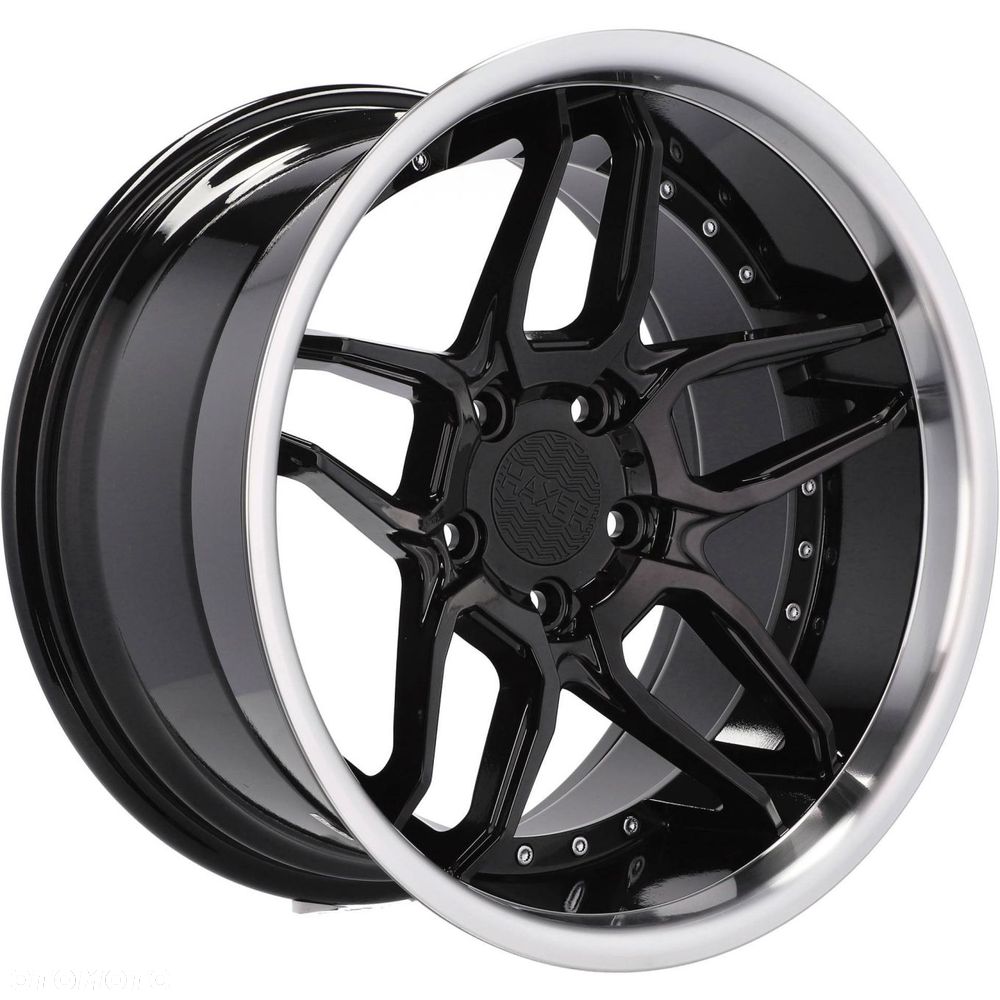 4x Felgi HAXER 18 m.in. do BMW E34 E38 E39 E60 E61 E65 8.5+10 Cali Szeroki Rant ! - SSA01 (HX030) - 2