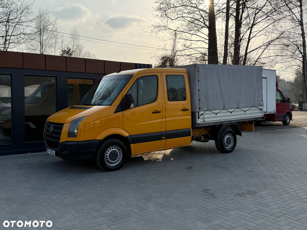 Volkswagen Crafter 2.5 TDI 163KM / Doka Brygadówka 7-osobowy / 2008 ROK PRODUKCJI / 353.348KM PRZEBIEG - 14