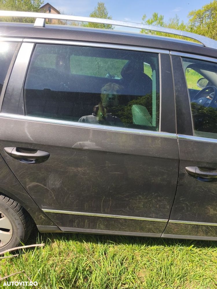 Ușă portieră dreapta spate  Volkswagen Passat B6 Mokka Brown LC8Z - 1