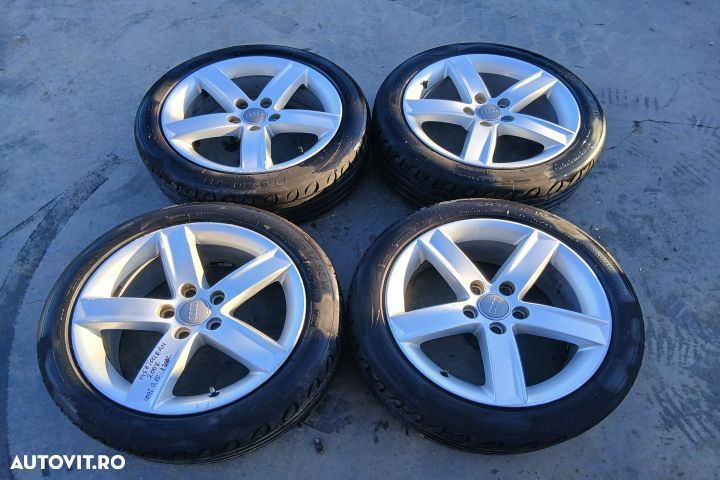 Jante aliaj cu anvelope 17 - set 8K0071497 7JX17H2 ET46 205/50 R17 8K - 1