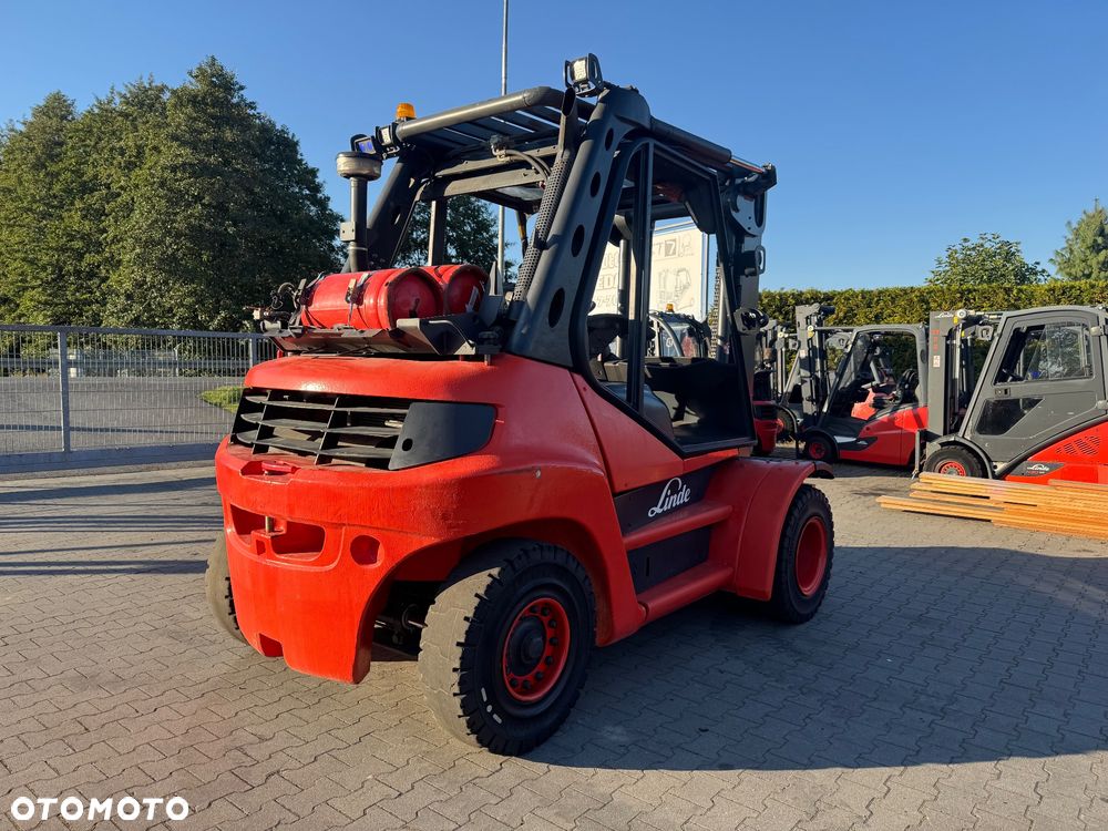 Linde H80T tylko 4700mth niski maszt blizniak 4 sekcje h70 h60 - 3