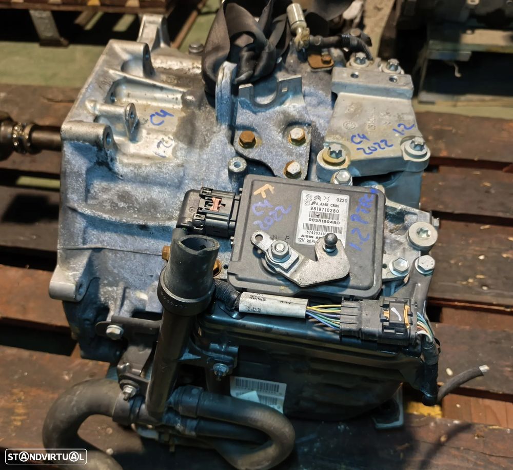 CAIXA DE VELOCIDADES AUTOMATICA CITROEN C3 / C4 / PEUGEOT 308 1.2 PURETECH REF. 20GEAS  2838390 - 2