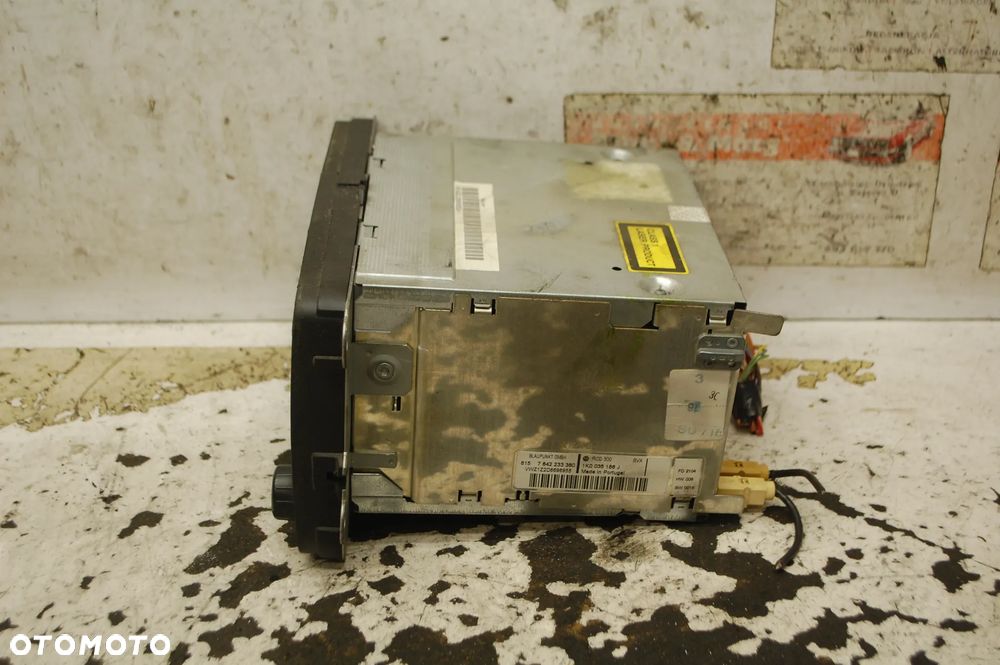 RADIO FABRYCZNE 1K0035186JX RCD300 VW GOLF V JETTA V 1K0035186J - 9