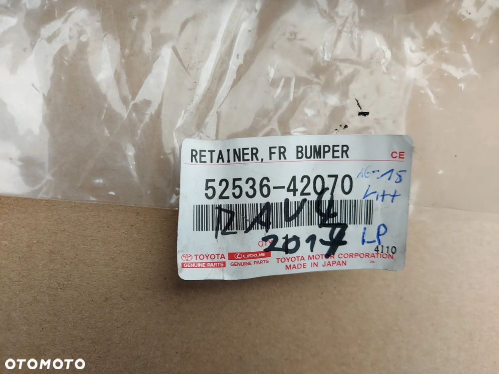 Toyota Rav4 16-18 Lift Ślizg Zderzaka Przód Lewy L+R Nowy Oryginał - 2