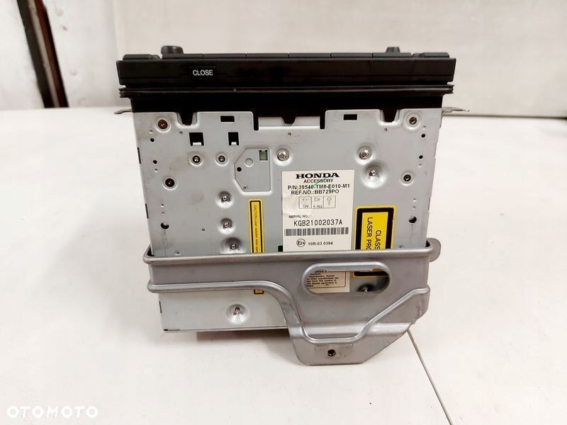 honda insight 2 ii radio nawigacja navi 39540-tm8-e010-m1 - 4