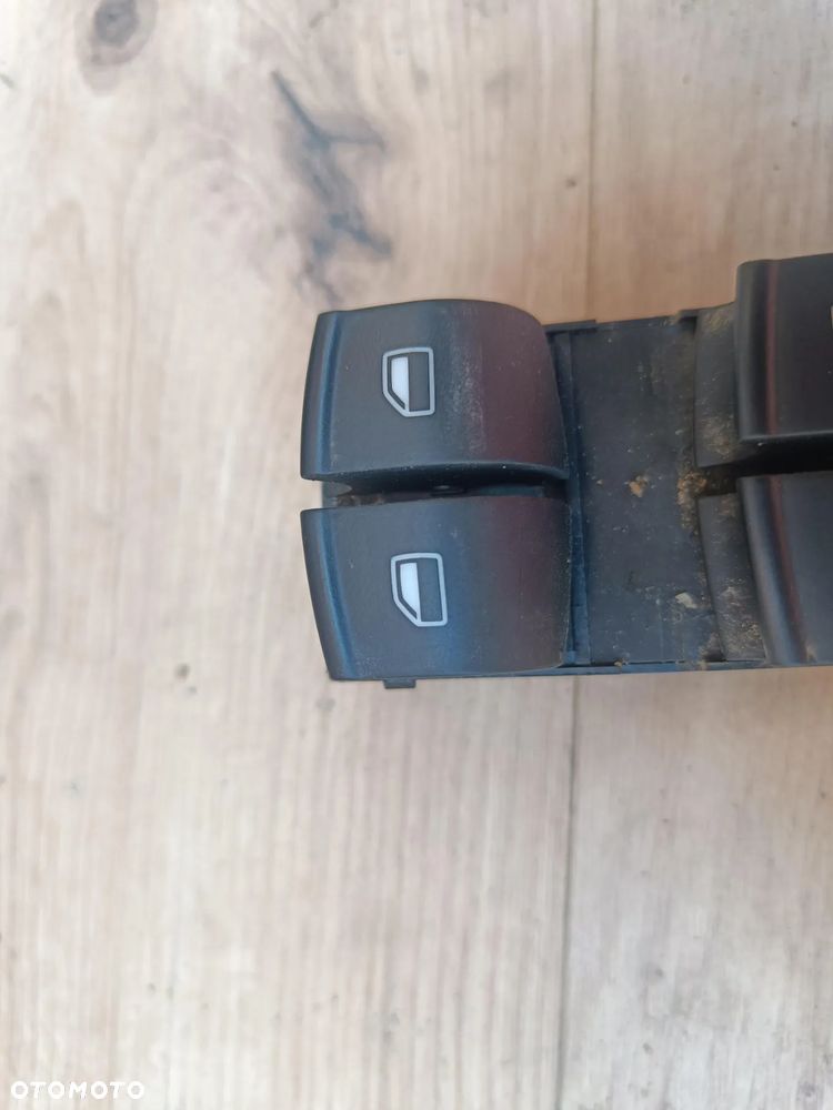AUDI A8 D3 PANEL PRZEŁĄCZNIK STEROWANIA SZYB 4E0959851B NIE WYTARTY - 3