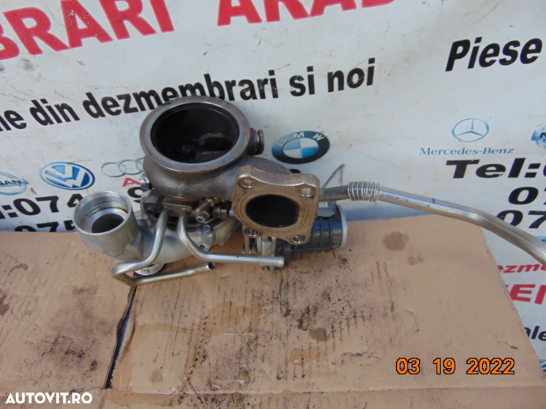 Turbina Peugeot 1.2 hn05 2008 3008 208 308 partner Citroen c3 c4 c5 cactus berlingo Opel Crossland - 2