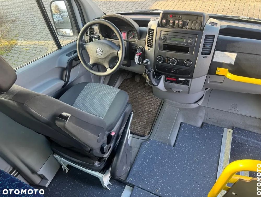 Volkswagen Crafter 2012r. Klimatyzacja 23 Osobowy Webasto Drzwi Pneumatyczne I wł Urząd Gminy - 16