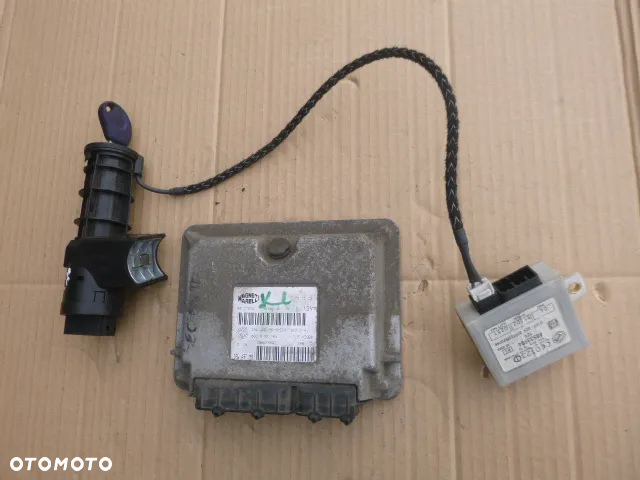 ZESTAW STARTOWY KLUCZYK KOMPUTER IMMOBILIZER FIAT SEICENTO 1.1 MPI IAW.4AF.M9 - 8