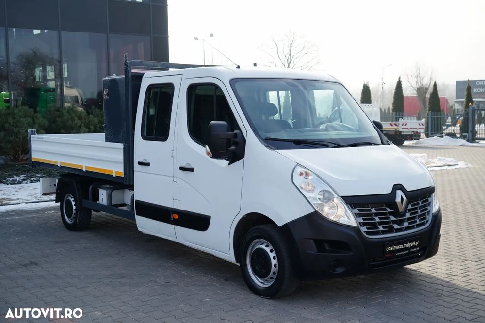Renault MASTER / DCI 135 / BASCULATOR / CAMION CU OPȚIUNI 7 LOCURI / MANUAL - 9