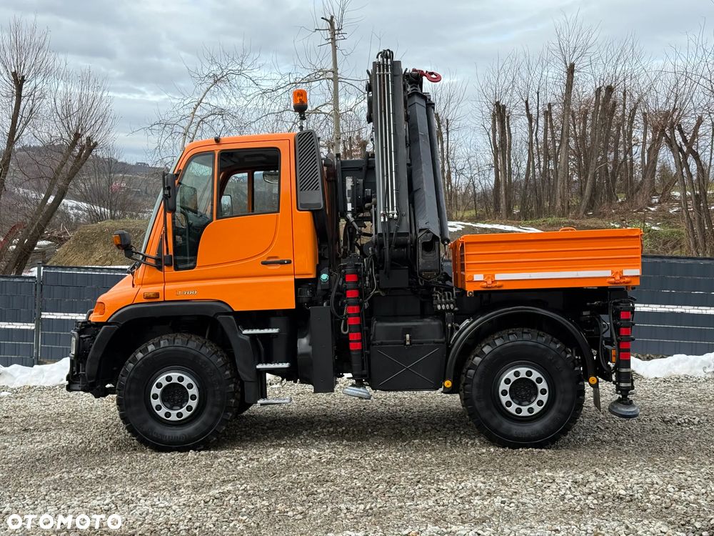 Mercedes-Benz * Mercedes Unimog U 400 * HDS HIAB 166 * Specjalny * Energetyka * Kosz do HDS * Stan Idealny - 7