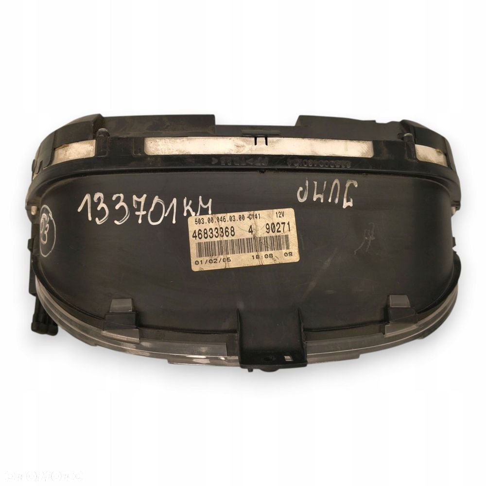 LICZNIK ZEGARY 46833368 Fiat Punto II 1.2 8V 16V 1.4 16V Benzyna 133 701km - 12