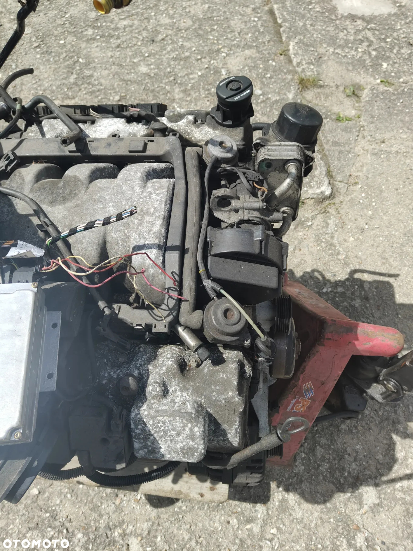 SILNIK KOMPLETNY SWAP Mercedes 5.5 AMG 113981 M113 Ml w163 w220 - 17