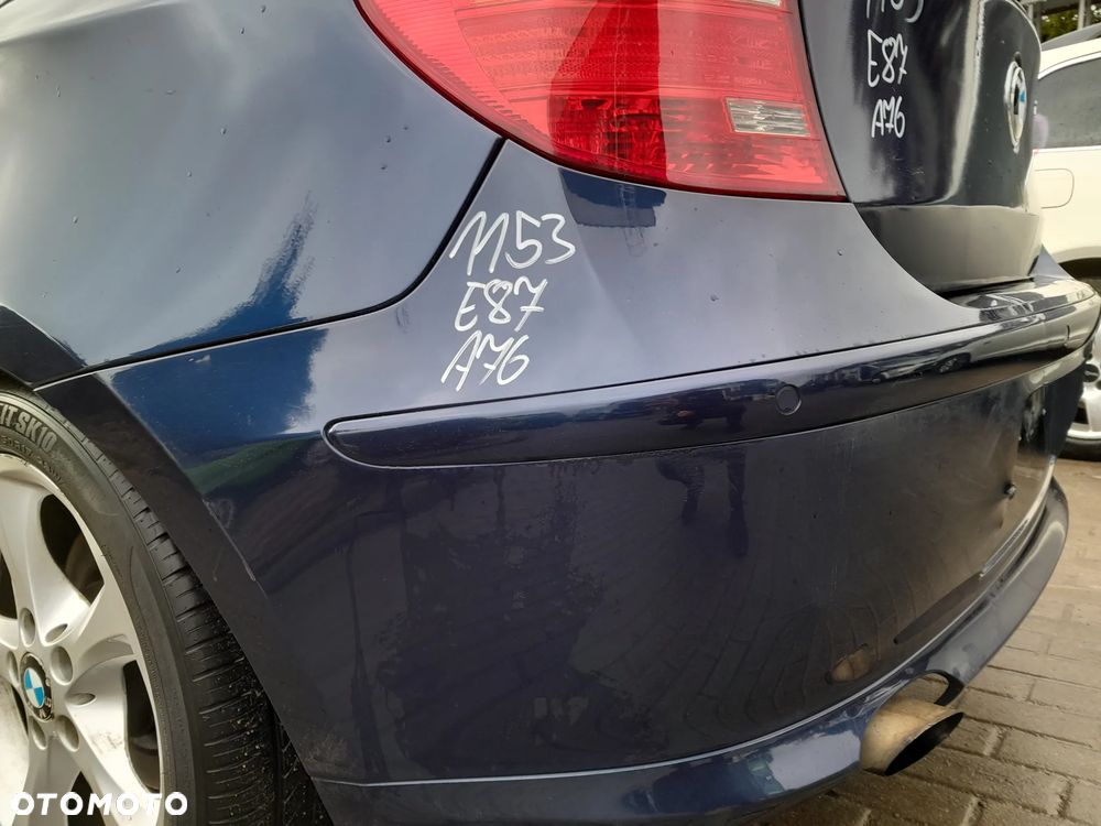 BMW E87 LIFT ZDERZAK TYLNY TYŁ PDC KOLOR: A76 - 4