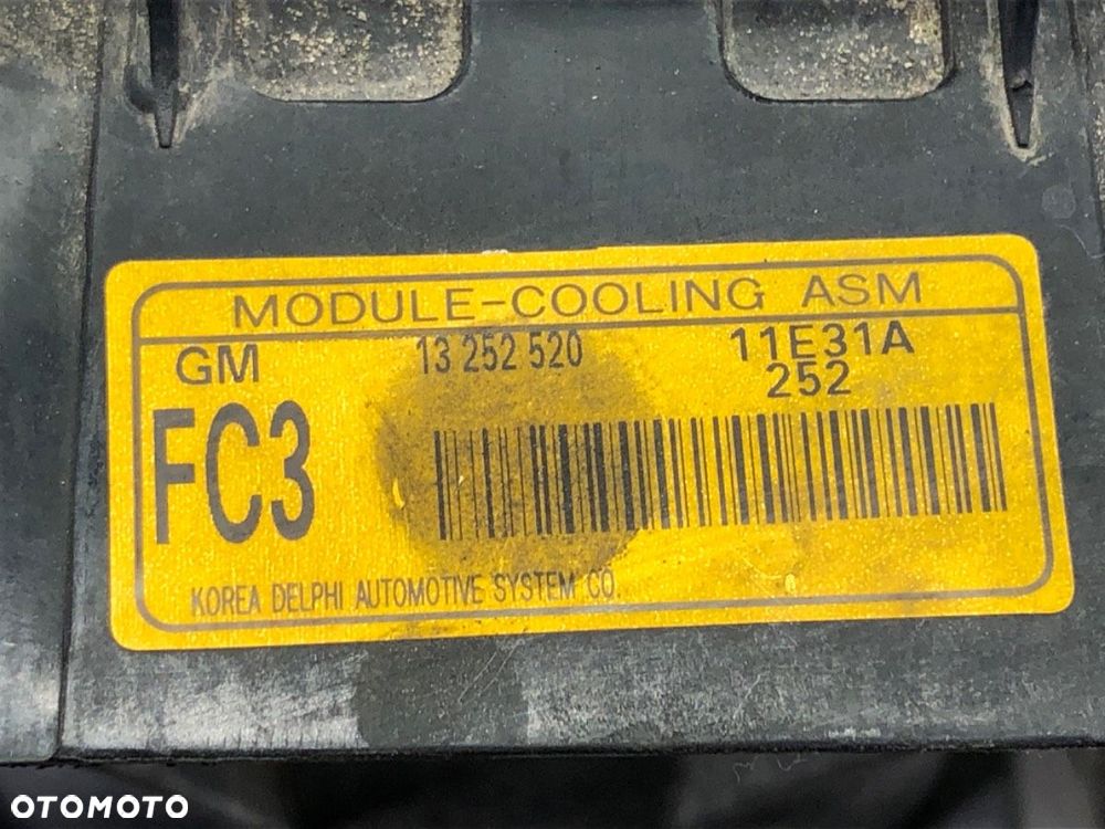 WENTYLATOR CHŁODNICY - 167.00 PLN - CHEVROLET ORLANDO (J309) 2010 - 2022 1.8 104 kW [141 KM] - 4