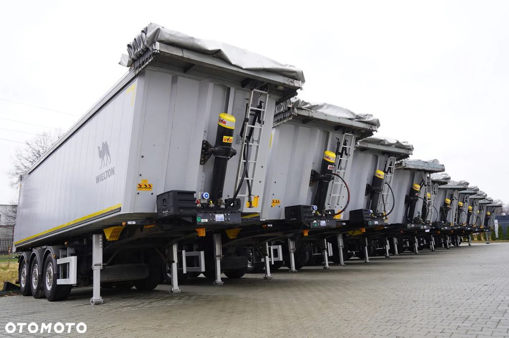 Wielton NW-3 / waga 6,2t / poj. 38 m3 / elek. dach / Teflon / 50 naczep r.2024_240398 - 3