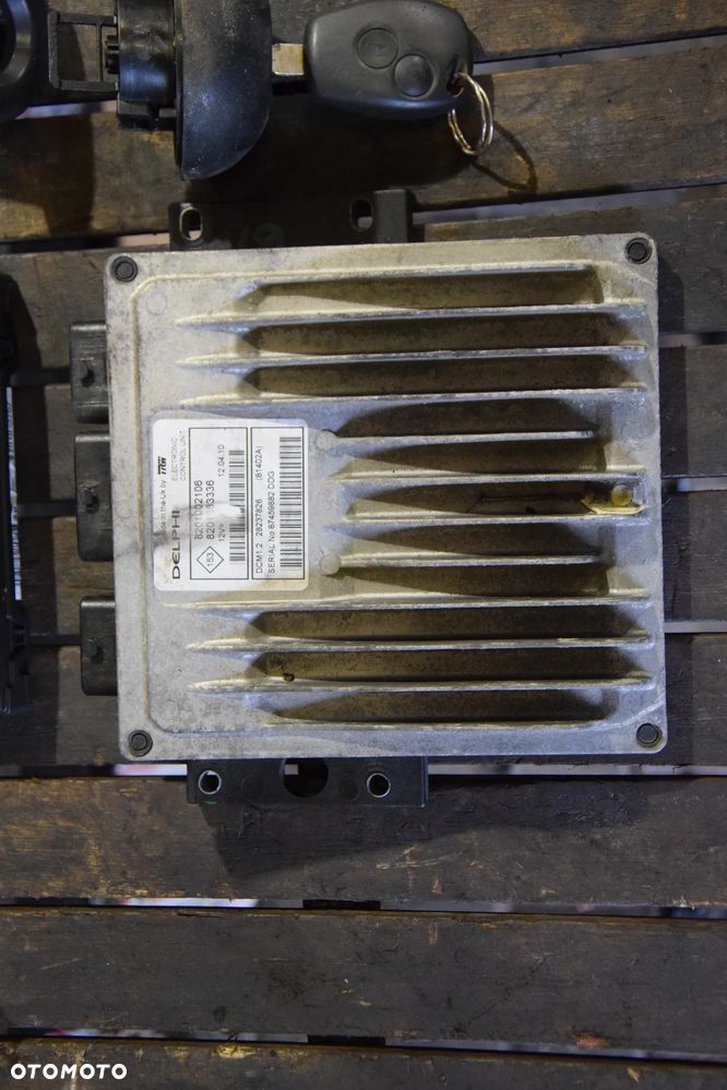 Zestaw startowy Dacia Logan I 08-12 1.5 dci 8201002106 8201083336 Sterownik silnika - 4