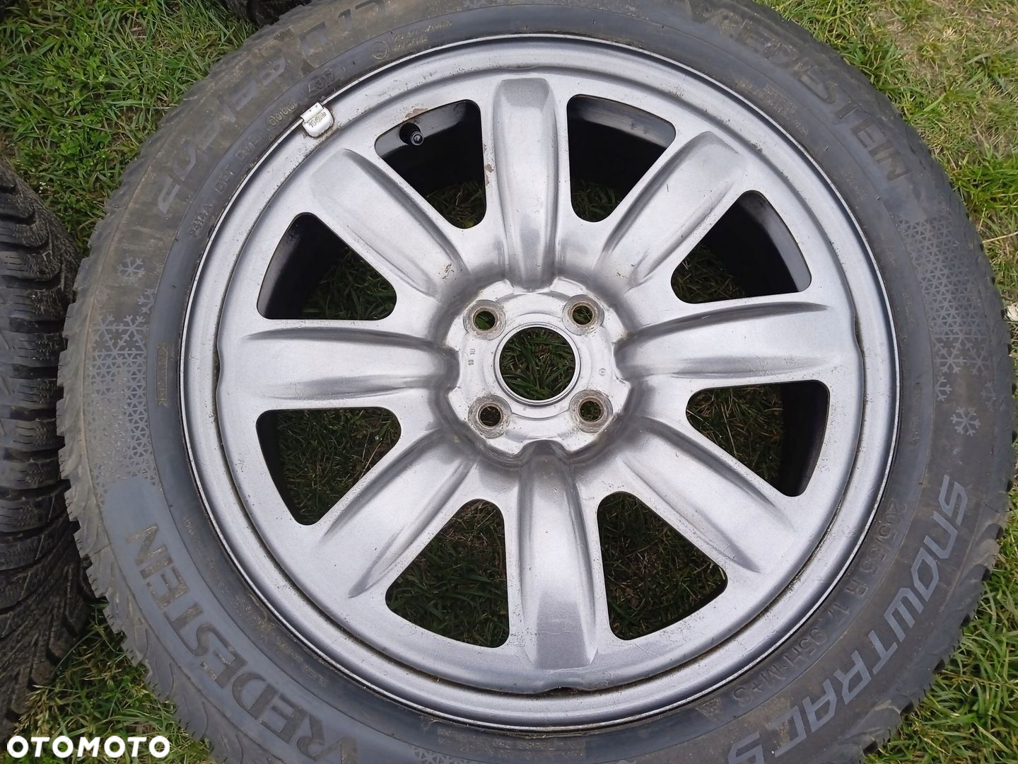 Felgi stalowe strukturalne 4x100 i20 Stonic Swift Yaris Opony zimowe 8mm - 3