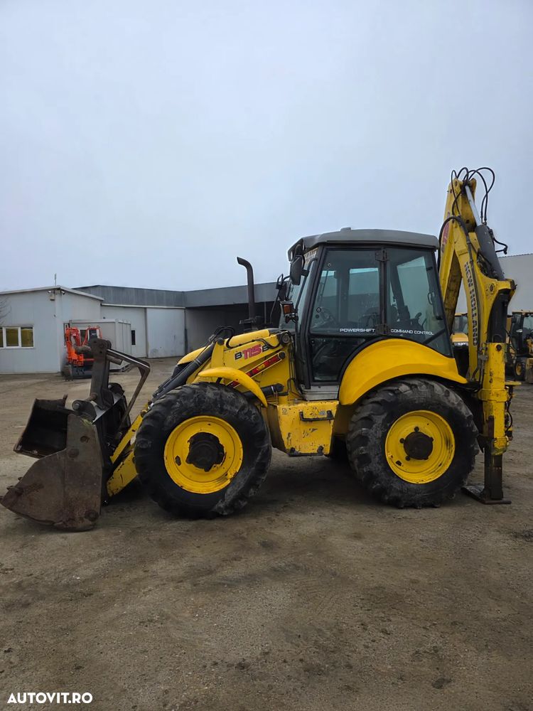 New Holland B115B 4x4x4 buldoexcavator full joystick - 7