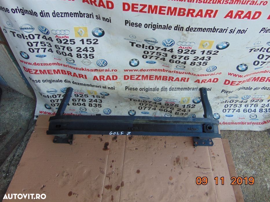 Armatura bara fata VW Golf 7 intaritura bara fata VW Golf 7 dezmembrez - 1