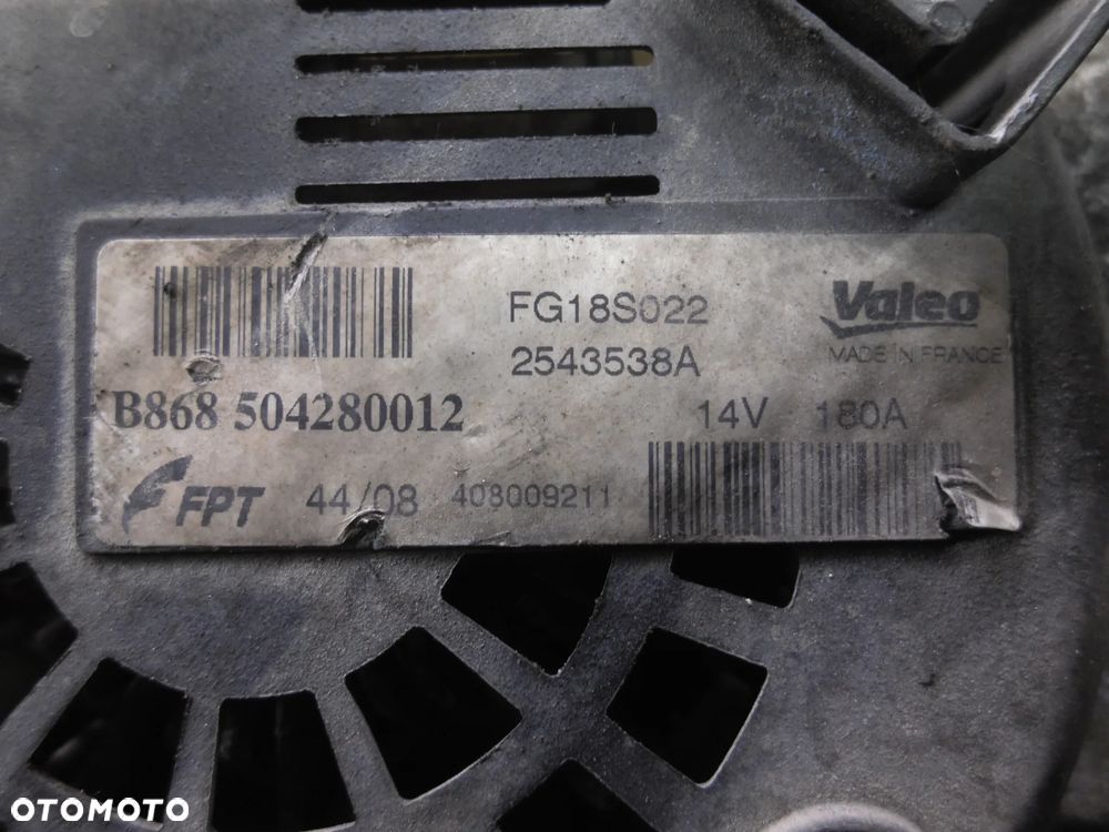 FIAT DUCATO III IVECO 3.0 HPI ALTERNATOR 504280012 - 3