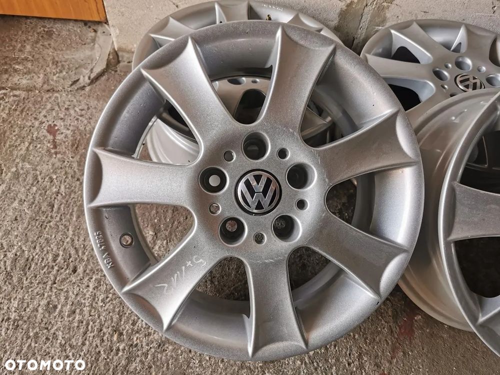 ALU FEGLI 5X112 R15 ET38 6.5J AUDI SEAT SKODA VW ALUETT JAK NOWE - 4