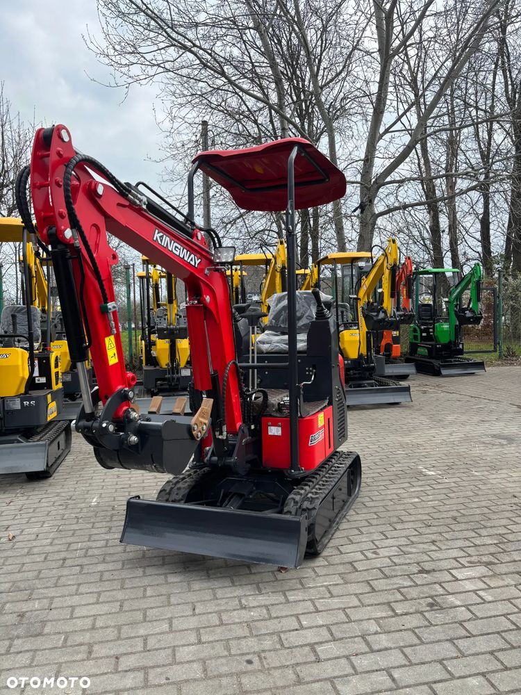 Kingway BAGGER 1000 Joistick Ramię Skrętne 1200kg 3 łyżki - 7