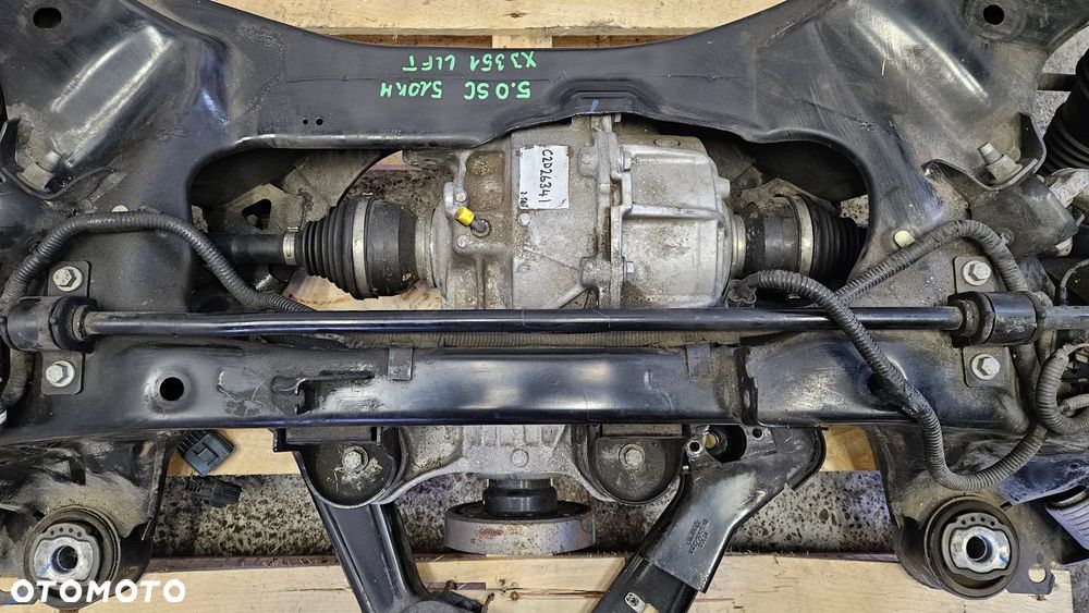 Jaguar XJ 351 LIFT 2015-2019 5.0 SC 508PS 510 KM Kompletne zawieszenie tylne Ława tył Sanki Dyfer Zwrotnica Most 2.56   Amortyzator tył Miech tylny prawy lewy  USA - 10