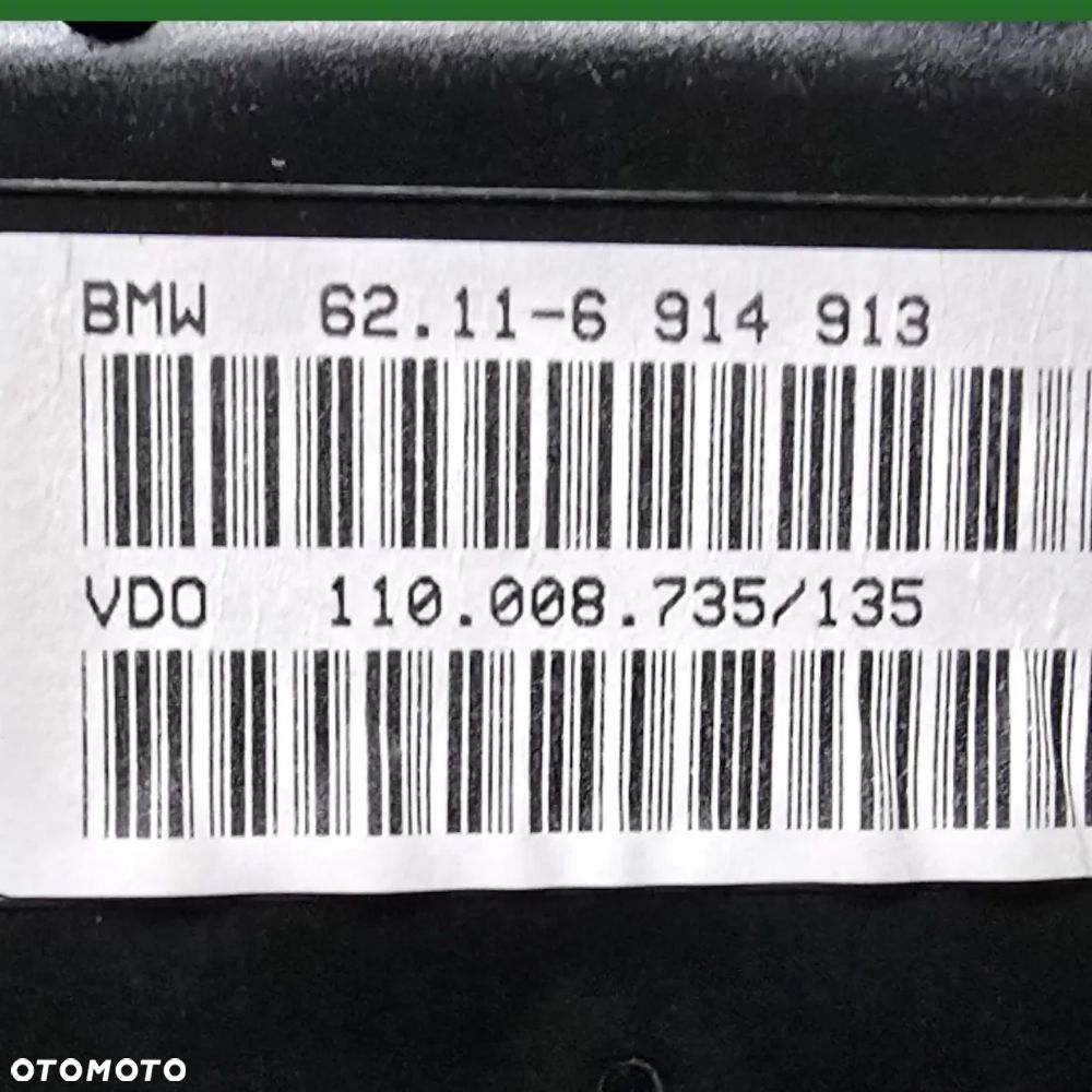 LICZNIK ZEGARY BMW E39 2.0 2.5 3.0 D LIFT EUROPA 6914913 - 2