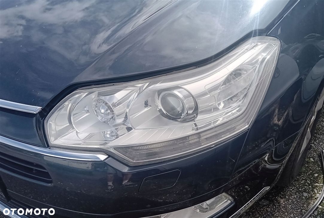 LAMPA BI-XENON LEWY PRZÓD CITROEN C5 III X7 08-11 EU STAN BDB - 1