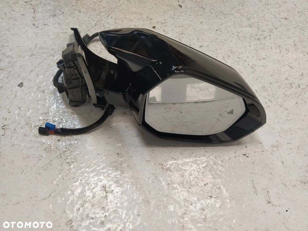 BMW 7 G70 M-POWER LUSTERKO ZEWNĘTRZNE PRAWE ASFERYCZNE ASYSTENT FOTOCHROM KAMERA 9+8+1 PIN KOMPLETNE UK ORYGINAŁ - 15