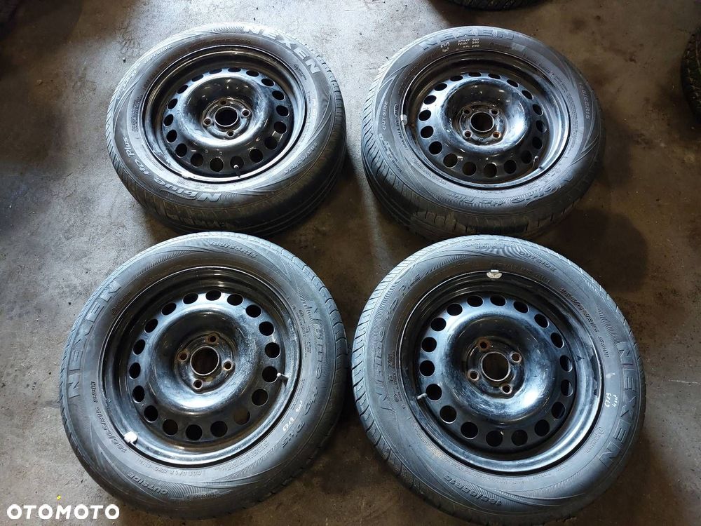 FELGI STALOWE 4 SZT KOMPLET 4x100 6Jx15 ET49 FI56,6 OPEL - 1