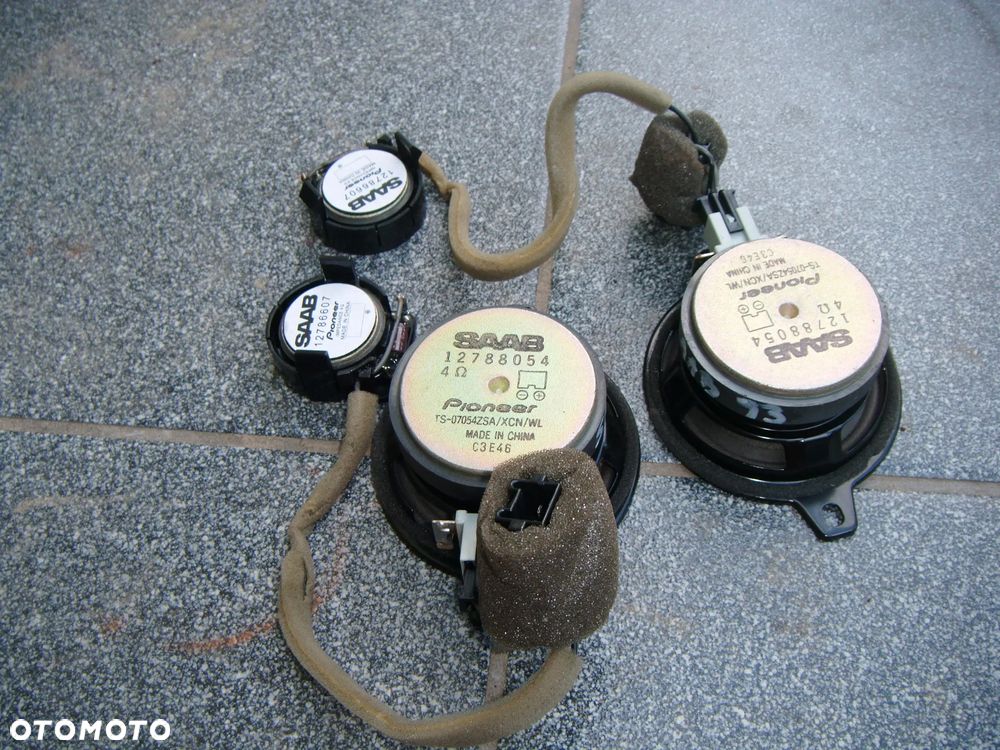 saab 93 06r głośniki przód komplet  12788054 - 2