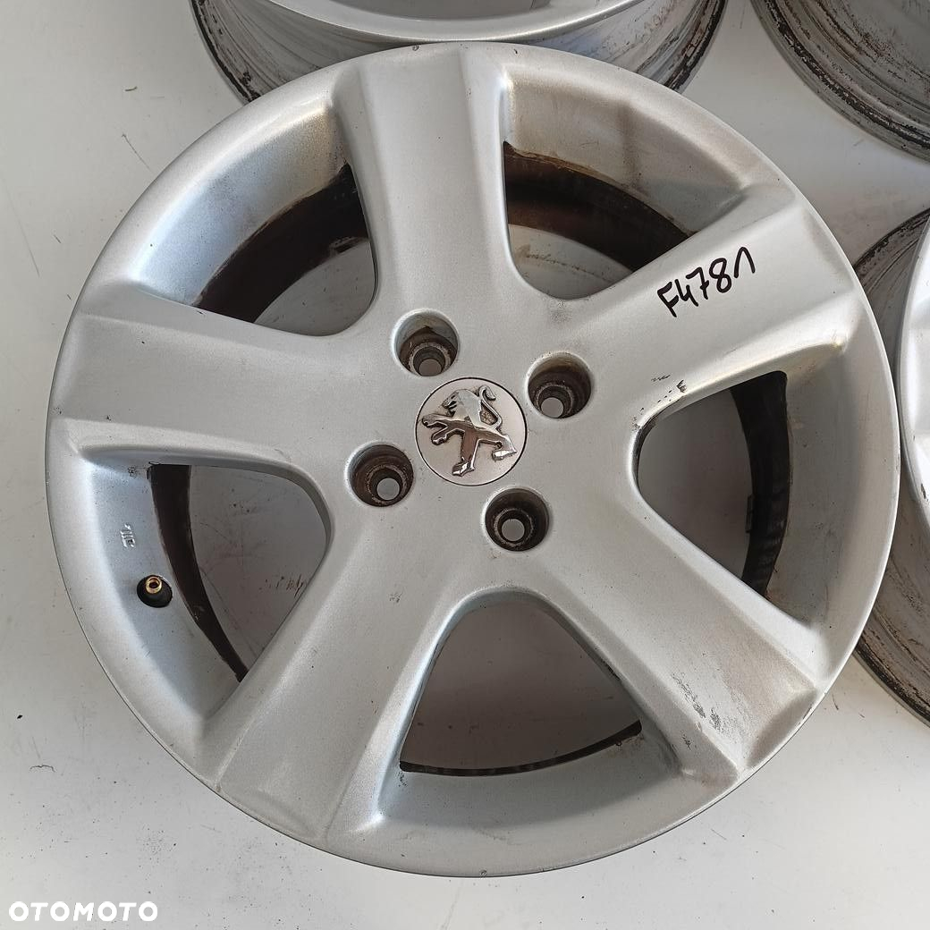 Alufelgi 4x108 16 Peugeot 206 307 4szt (F4781) - 5