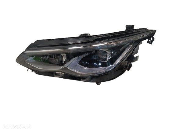 VW GOLF 8 VIII 2020- LAMPA REFLEKTOR PRZÓD PRZEDNI LED IQ LIGHT SREBRNY ŚRODEK LEWA PRZETWORNICA ORYGINAŁ - 1