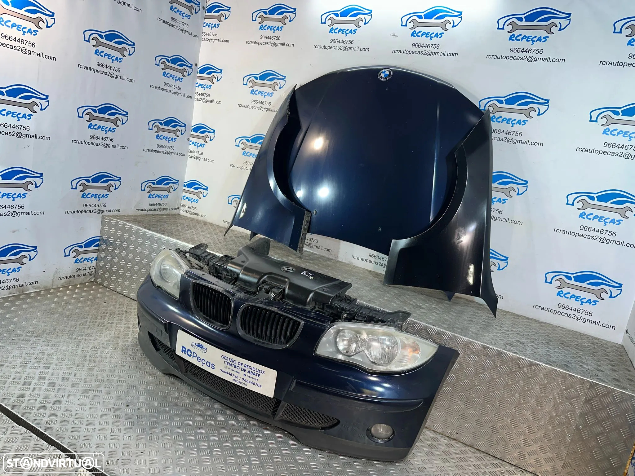 .Frente Completa Serie 1 E87 5 portas E81 3 portas Pre LCI 118D M47D20 Diesel 2004 a 2007 - 2