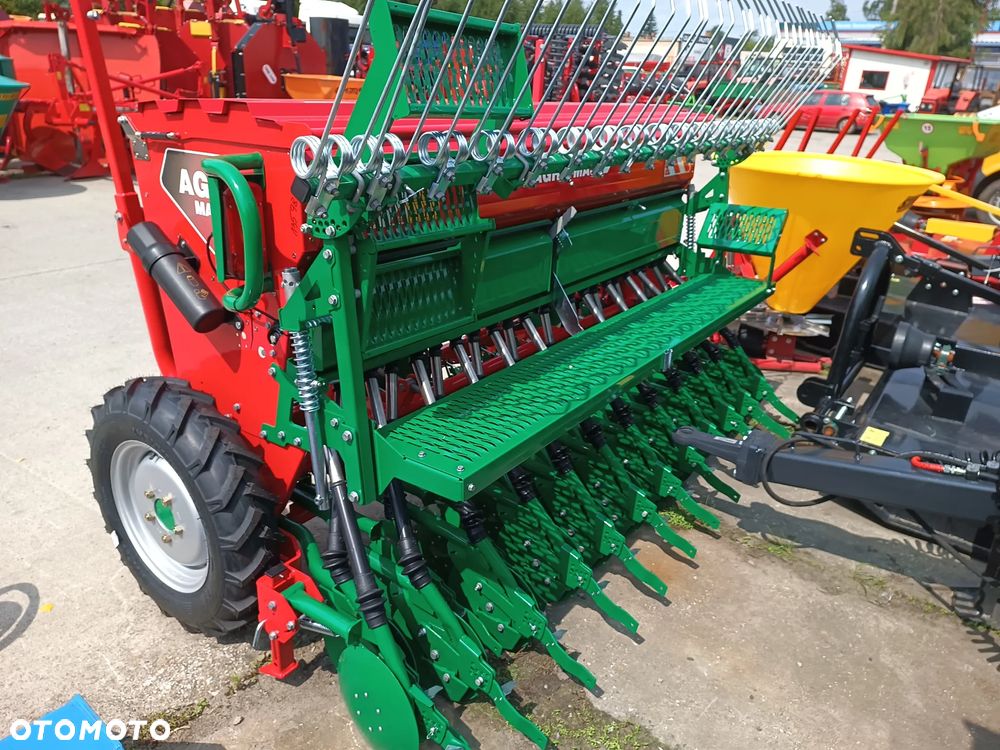 Meprozet Siewnik talerzowy, stopkowy-redlicowy, SR25/SRT25, SR27/SRT27, SR30/SRT30, S107, S107T, poplonów S119, nabudowany SNT30 agregat uprawowo siewny Euro-Masz, Akpil, Agro-Masz - 15