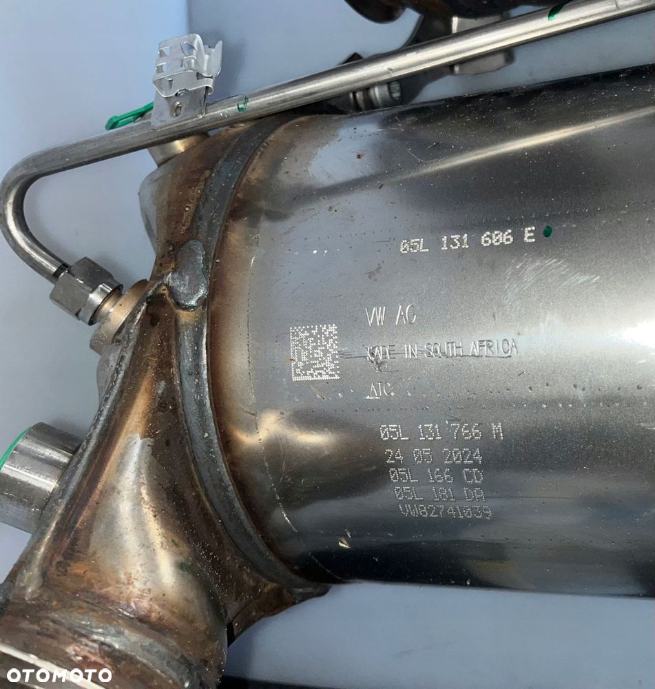nowy! filtr cząstek stałych dpf 2.0 tdi vw seat skoda audi 05l131606e - 2