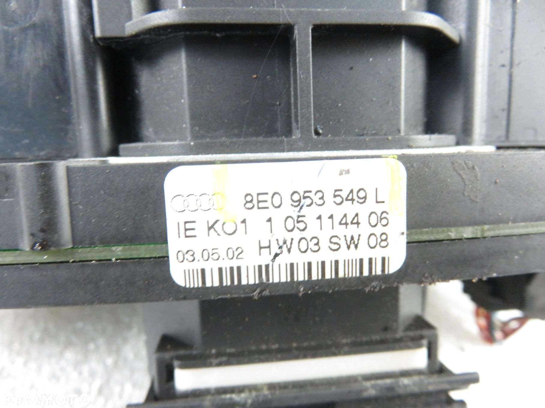 PRZEŁĄCZNIK ZESPOLONY AUDI A4 B6 8E0953549L - 8