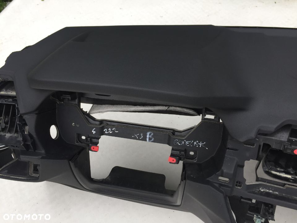 BMW X3 G01 X4 G02 DESKA KONSOLA KOKPIT PULPIT PÓŁKA PARAPET AIRBAG NAPRAWA REGENERACJA KURTYNA na wymianę od RĘKI NA MAGAZYNIE !!! - 2