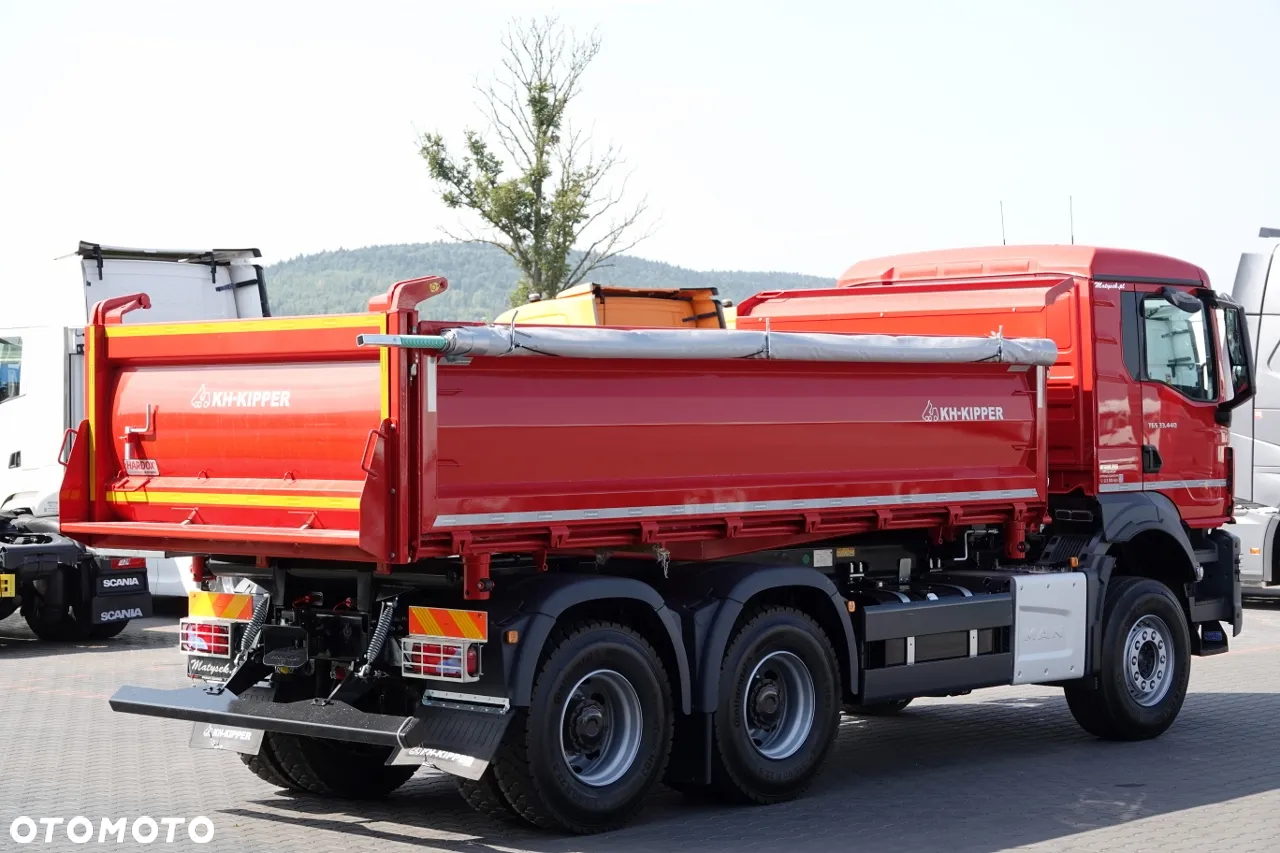 MAN TGS 33.440 / 6X4 / WYMIEŃ SWÓJ STARY NA NOWY / WYWROTKA 3 STRONNA / HYDROBURTA / BORDMATIC / KH-KIPPER / FABRYCZNIE NOWY / DOSTĘPNY OD RĘKI - 16