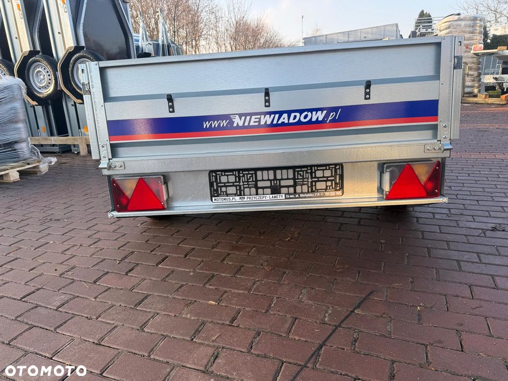 Niewiadów Przyczepa Niewiadów N417U 174x128x35cm 1 oś 750kg burty boczne 2mm Borowa MOTOMUS dostawa pod dom - 4