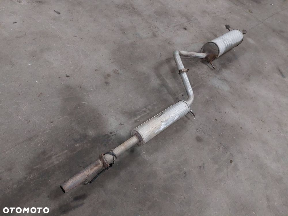 TŁUMIK WYDECH ŚRODKOWY + KOŃCOWY SKODA FABIA I 1.4 16V - 4