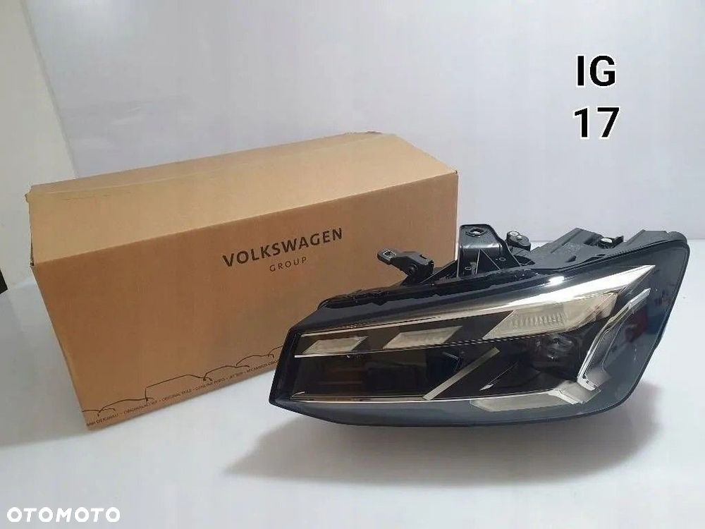 AUDI Q2 81A 2024r REFLEKTOR FULL LED LEWY ORYGINAŁ 81A941035E SUPER STAN - 1