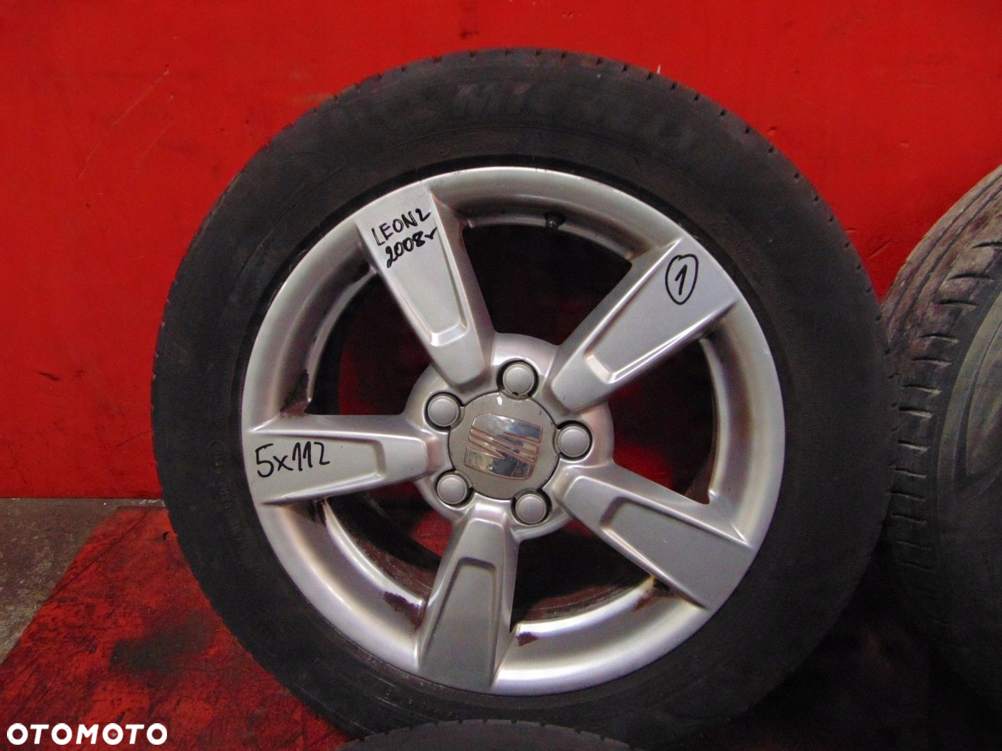 SEAT LEON 2 II 1P FELGI KOŁA 16 6.5J ET50 5x112 - 2