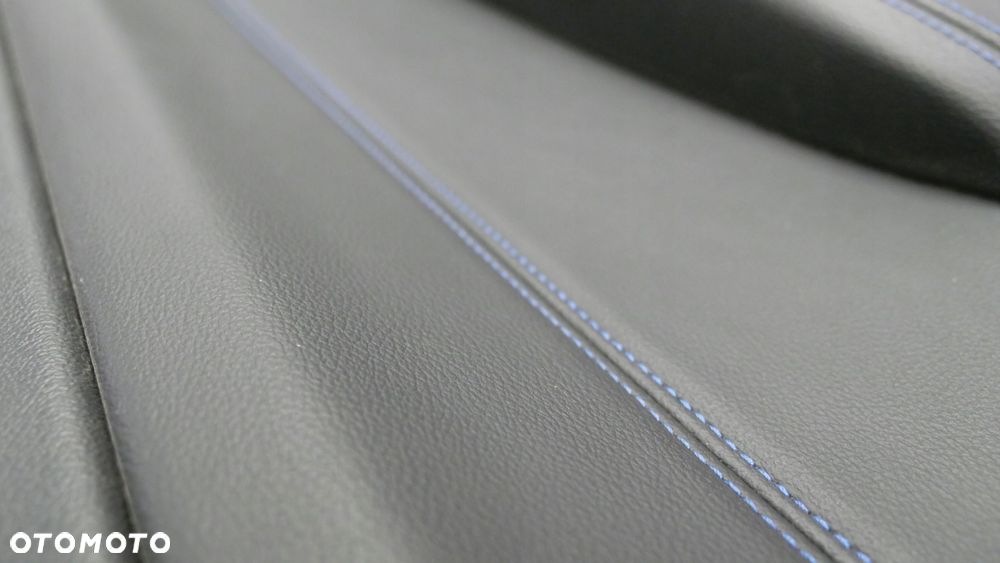 bmw g22 g23 boczek drzwi lewy przód tapicerka niebieska nić - 4