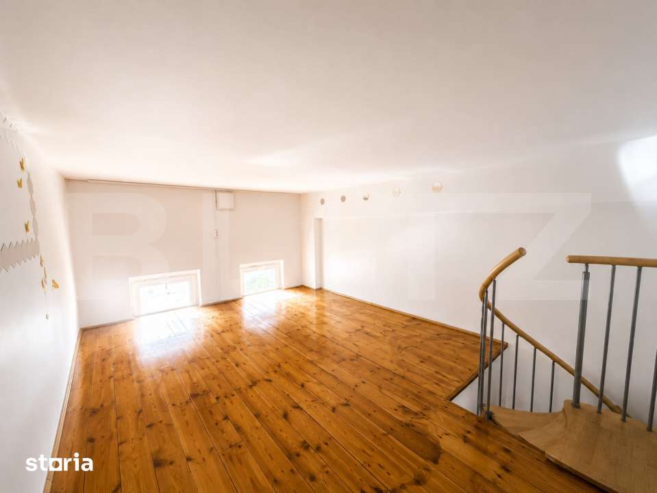 Apartament pe doua nivele de inchiriat, 60 mp, zona Ultracentrala — fotografia 1